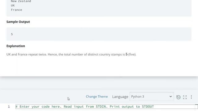 Set .add() Hackerrank Solution python