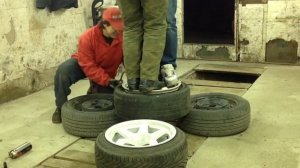 JDM колёса. Шины домиком. Как натянуть резину на широкие диски?