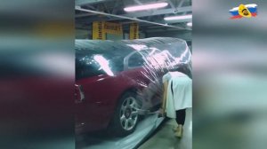 Надувной гараж для легкового автомобиля – Автокапсула