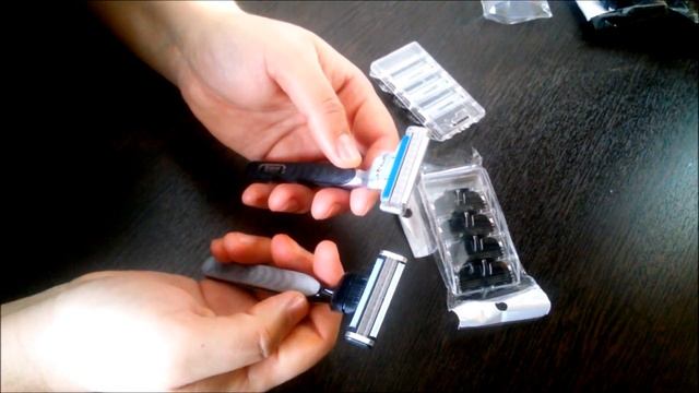 Бритвенный станок из Китая Gillette Mach 3 Aliexpress