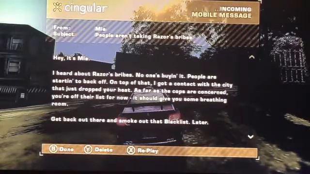 Need for speed most wanted Mia's call. People aren't taking razor's bribes смотреть онлайн