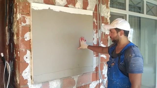 Тест на отрыв фасадной сетки двумя способами приклеивания. Ошибки утепления. смотреть онлайн