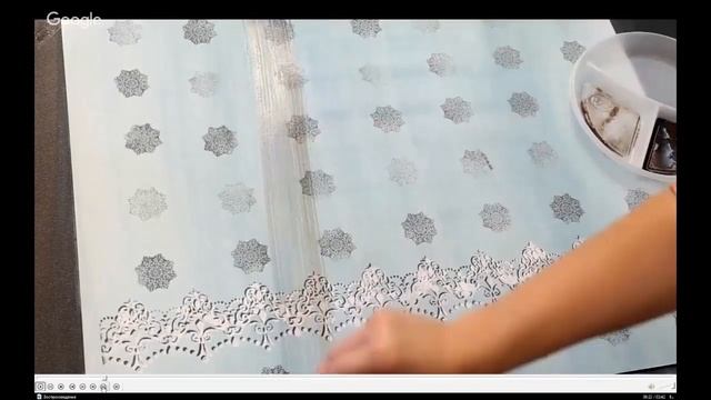 Фотофон из ватмана ''Винтажные обои''. Университет декупажа. Наталья Родина смотреть онлайн