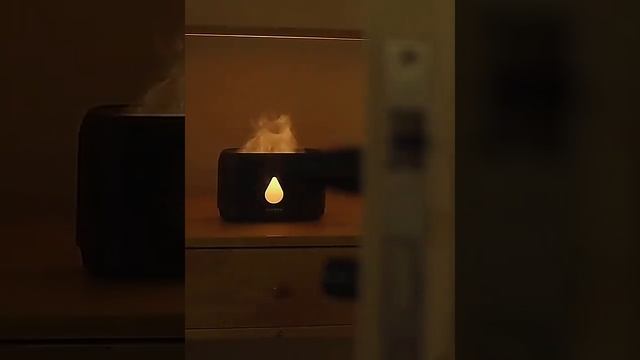 VIDIAR - Remote Control False Flame Air Humidifier смотреть онлайн