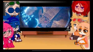 Sonic characters react to Tails’s memes (sonic movie trailer)