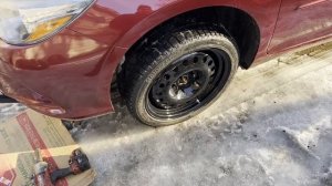 Toyota Camry Winter Wheel & Tire Setup