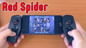 ? BLUETOOTH ГЕЙМПАД RED SPIDER для ANDROID, IOS, PC, SMART TV, TV BOX