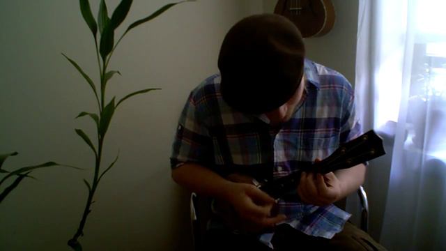 Sunny - Bobby Hebb cover on banjo ukulele смотреть онлайн