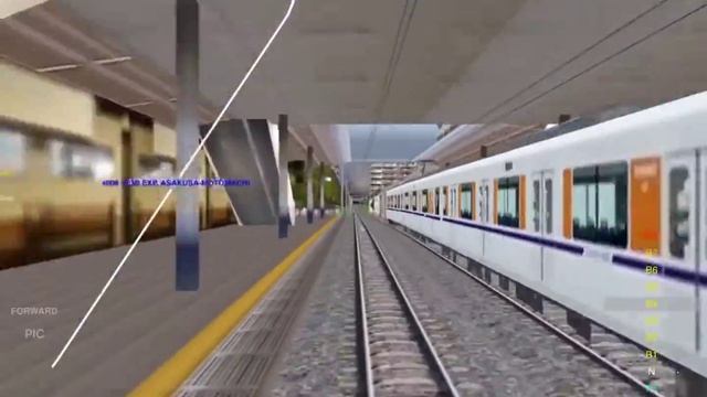 [old] All Expresses (+Local and Ltd. Express) in Train Drive ATS! | Timelapse | Reupload