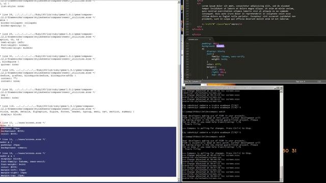 Sass + Compass смотреть онлайн