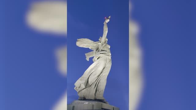 Волгоград. Родина - Мать. Музей - заповедник " Сталинградская битва ". Март 2022.