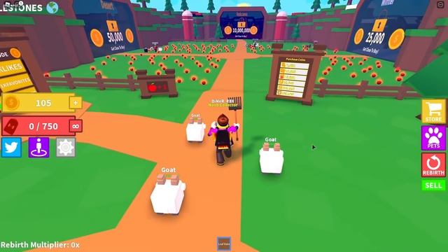 СИМУЛЯТОР МАГНИТА ФРУКТОВ В РОБЛОКС! ROBLOX смотреть онлайн