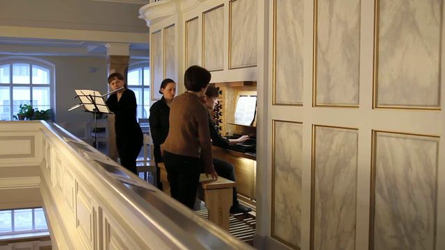 И.С.Бах. Соната ми-бемоль мажор (BWV 1031). J. S. Bach: Sonata in Eb
