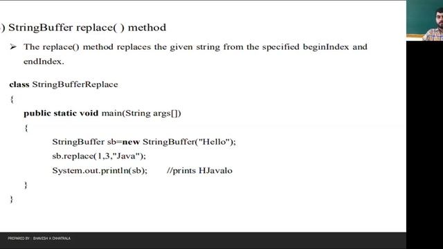 StringBuffer class in java , string functions , core Java , StringBuffer methods , java