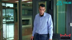 Подготовка к монтажу автоматической раздвижной двери DORMA (dormakaba) на проем