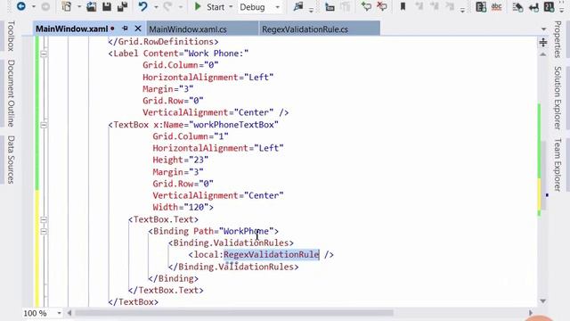 009-05.Demo - Validating with WPF ValidationRules