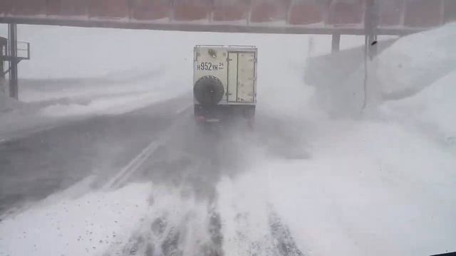 норильск зима дорога