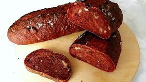 Рецепт Свекольно-Орехового хлеба на закваске.