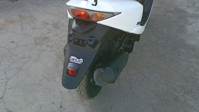 Белый Honda Dio AF68 символ городской мобильности смотреть онлайн