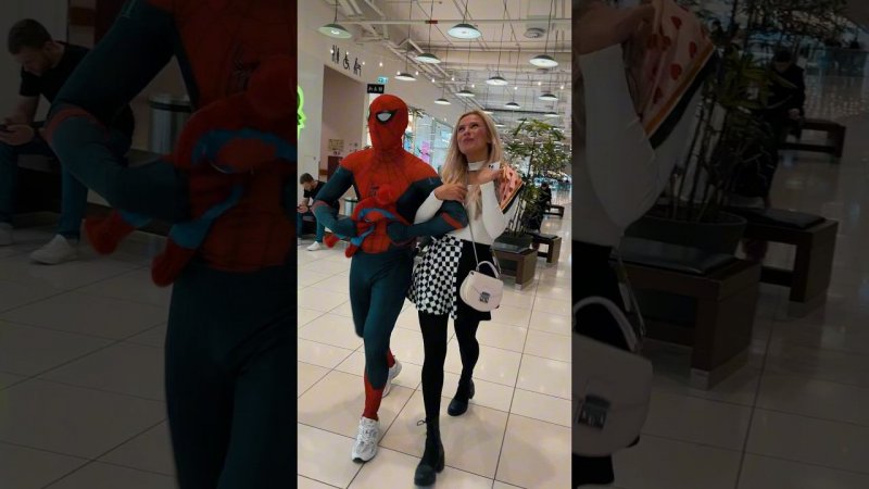 Спайдермен обманул красоту @annasadkina #tiktok #spiderman