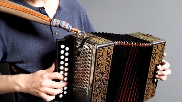 Bourrée De Montfort (Blowzabella, Jo Freya) - D/G melodeon смотреть онлайн