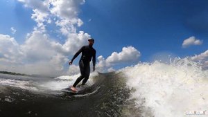 КАРВИНГ НА СЕРФЕ! СЛАЙДЫ НА ВЕЙКСЕРФЕ! Отличия скима от серфа! Wakesurf carving! Surf style!