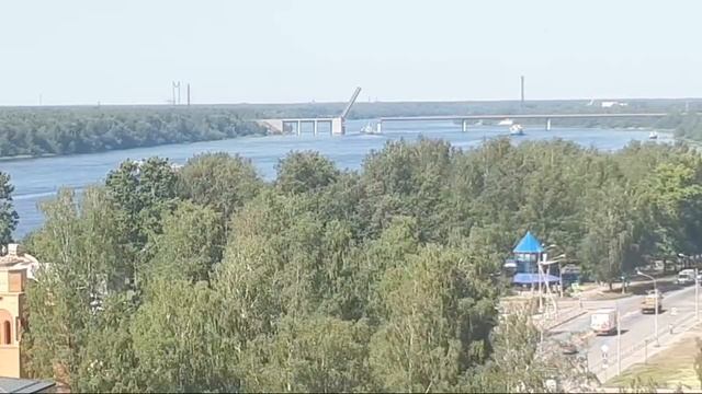 Разводка Ладожского Моста 28 06 2018 смотреть онлайн