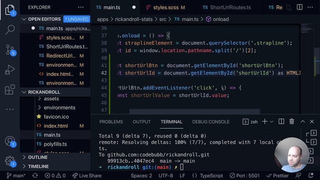DevTips Daily - Rick and Roll Project - Redirecting users in the browser
