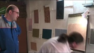 Практикуемся наносить мокрый шелк