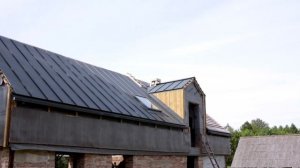 Кровельная лестница и табуретки для монтажа фальца | Делаем сами