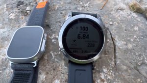 Apple watch Ultra VS Garmin Fenix 7X Sapphire Solar Titanium