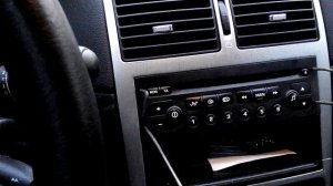 Как вытащить штатную магнитолу PEUGEOT