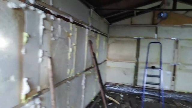 Утепляем металлический гараж