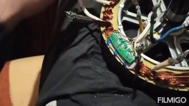 Мотор колесо в генератор ,(новий пацієнт) + повна перекомутація . смотреть онлайн