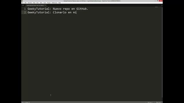 (1/3) - Usando SourceTree con Git y GitHub - Introducción al tutorial смотреть онлайн