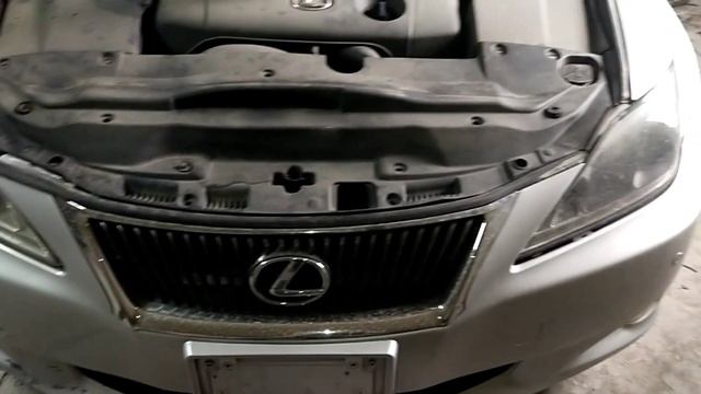 Как снять передний бампер lexus is 250 смотреть онлайн