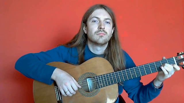 The Girl With Pearl's Hair - Omega guitar cover + notes + tabs смотреть онлайн