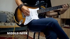 Обзор гитары Cort strat castom G110!!!