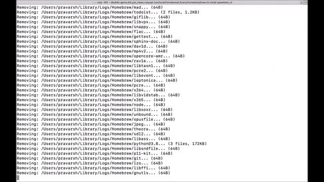 How to check your internet speed | Mac | brew | Terminal смотреть онлайн