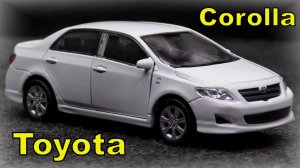 Toyota Corolla Модель машины Масштаб 1:36 Welly Nex Мини-копия автомобиля