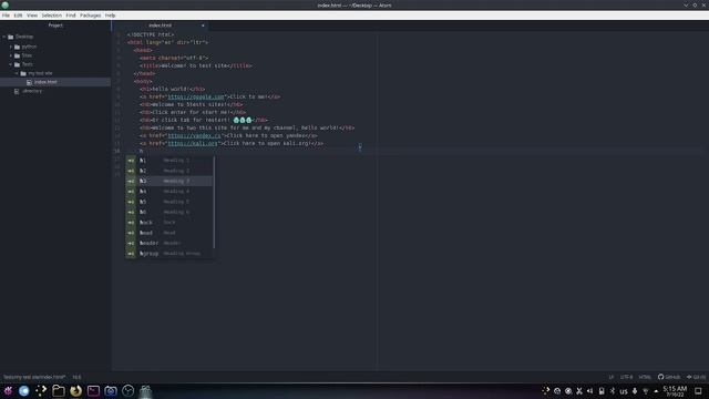 Как создать простой сайт на html за 9 минут  - PyProgrammer