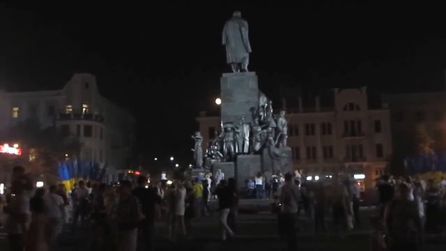 Памятник Шевченко День города Харькова 23 августа 2013 Площадь Свободы