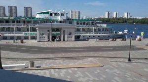 Здесь провожают теплоходы. Северный Речной вокзал, Москва⛵