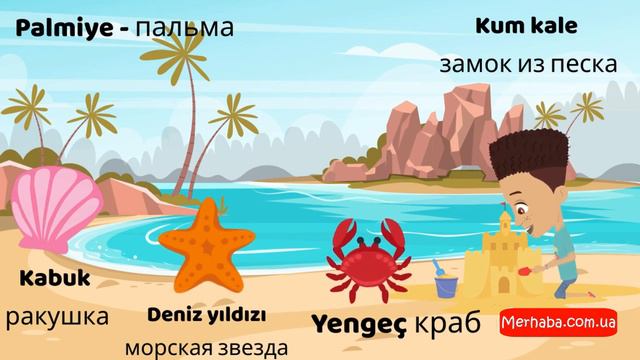 Турецкий язык для жизни в Турции. Урок 3. Отпуск, пляж и отдых на турецком