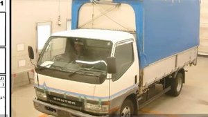 2001 MITSUBISHI CANTER TRUCK  FE63EEV - Japanese Used Car For Sale Japan Auction Import