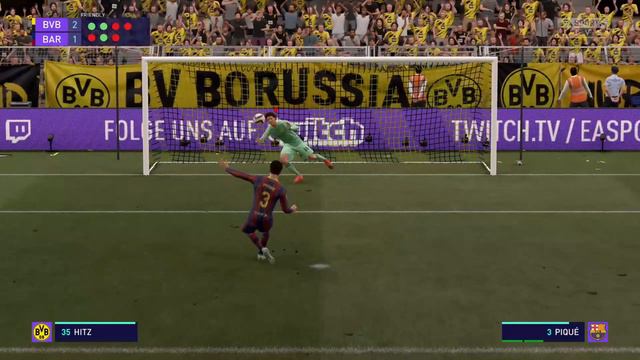 FIFA 21 Penalty shootout | FIFA 21 Dortmund vs Barcelona смотреть онлайн