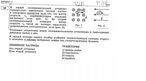 Задание 18 В первой экспериментальной установке , отрицательно заряженная частица, влетает....