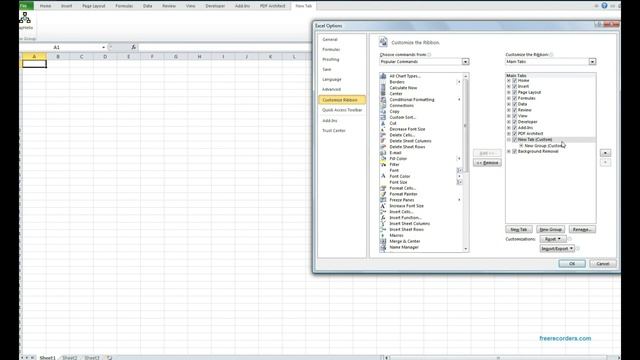 Adding a Macro into the Command Ribbon in Excel - General Excel Applications Video 3 смотреть онлайн