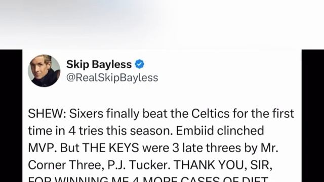 NBA players and community react to Joel Embiid dropping 52 against the Boston Celtics￼￼ смотреть онлайн