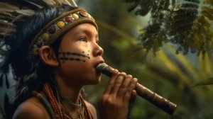 Soothing Native American Flute Music, Ethereal Flute Melodies for Stress Relief and Deep Sleep